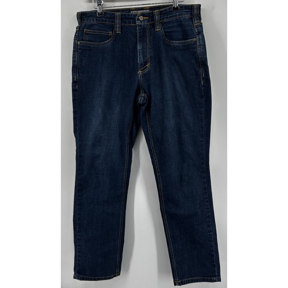 5.11 Tactical Straight Leg Dark Wash Blue Denim Jeans Men's Size 32x30